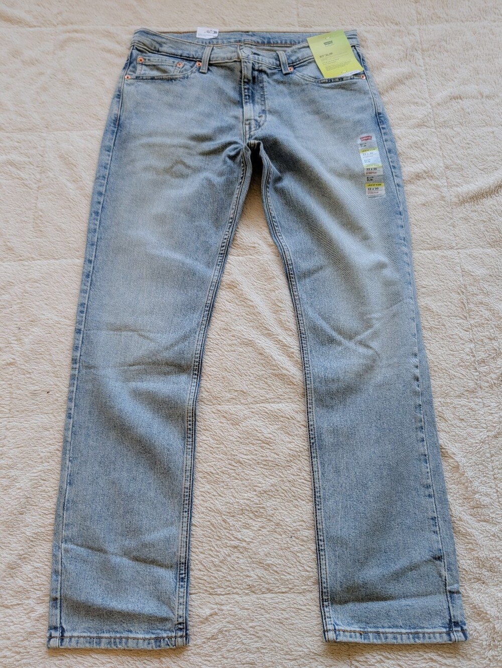 Levis Mens 33x30 511 Slim Straight Leg Jeans - Picture 2 of 5